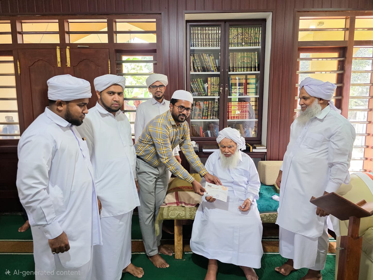 എസ് എസ് എഫ് പ്രവർത്തന ഫണ്ട്: റഈസുൽ ഉലമ ഉദ്ഘാടനം ചെയ്തു